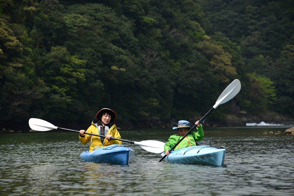 行きは弱気を吐いていたFちゃんも帰りは上手く漕げて、お母さんとも笑顔のツーショット