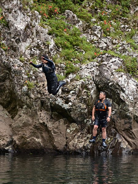 リピーターさんと水遊びツアー