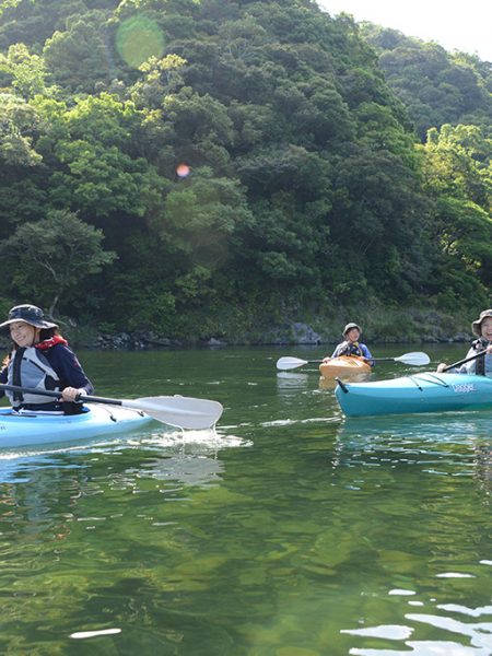 屋久島到着して直ぐに安房川カヤック