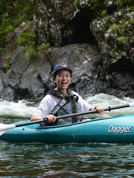 激しめのカヤックで逆にラッキー♫