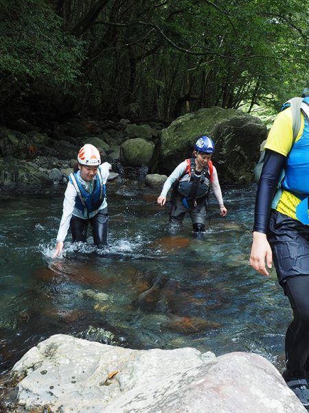 沢登りデーとなった解禁日