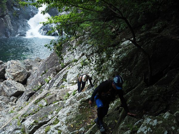 1日沢登り、いや水遊びなのか?w