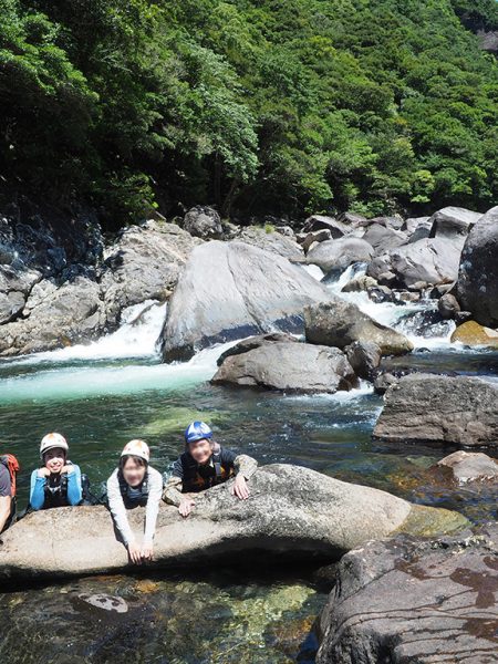 沢登り、最高ダァ〜！！！！