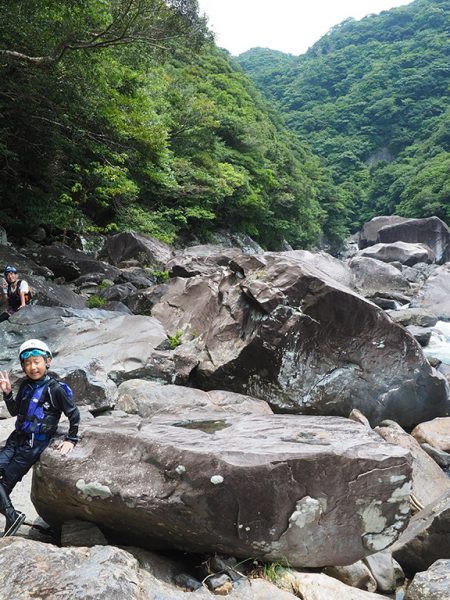 12年ぶりの再会（家族でカヤック＆沢登り〜）