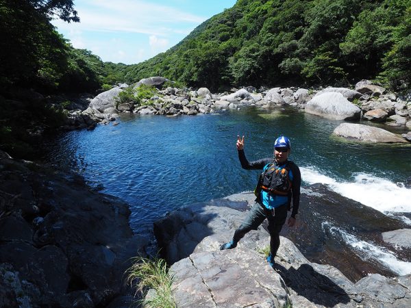 屋久島、最高に気持ちエェなぁ〜♪