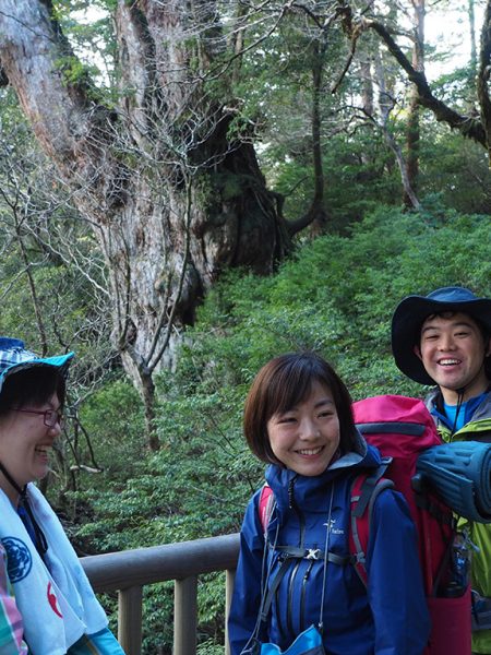 山好き3人と1泊縄文杉(白谷雲水峡抜け)を満喫しちゃいました
