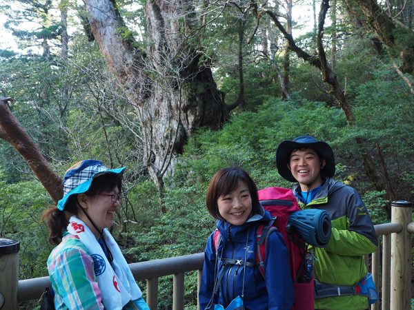 山好き3人と1泊縄文杉(白谷雲水峡抜け)を満喫しちゃいました