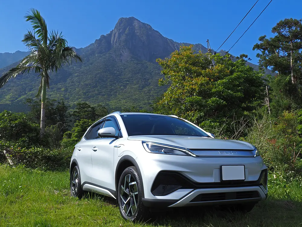 ツアー車をEVに刷新!BYD ATTO3で広がる屋久島のエコ旅